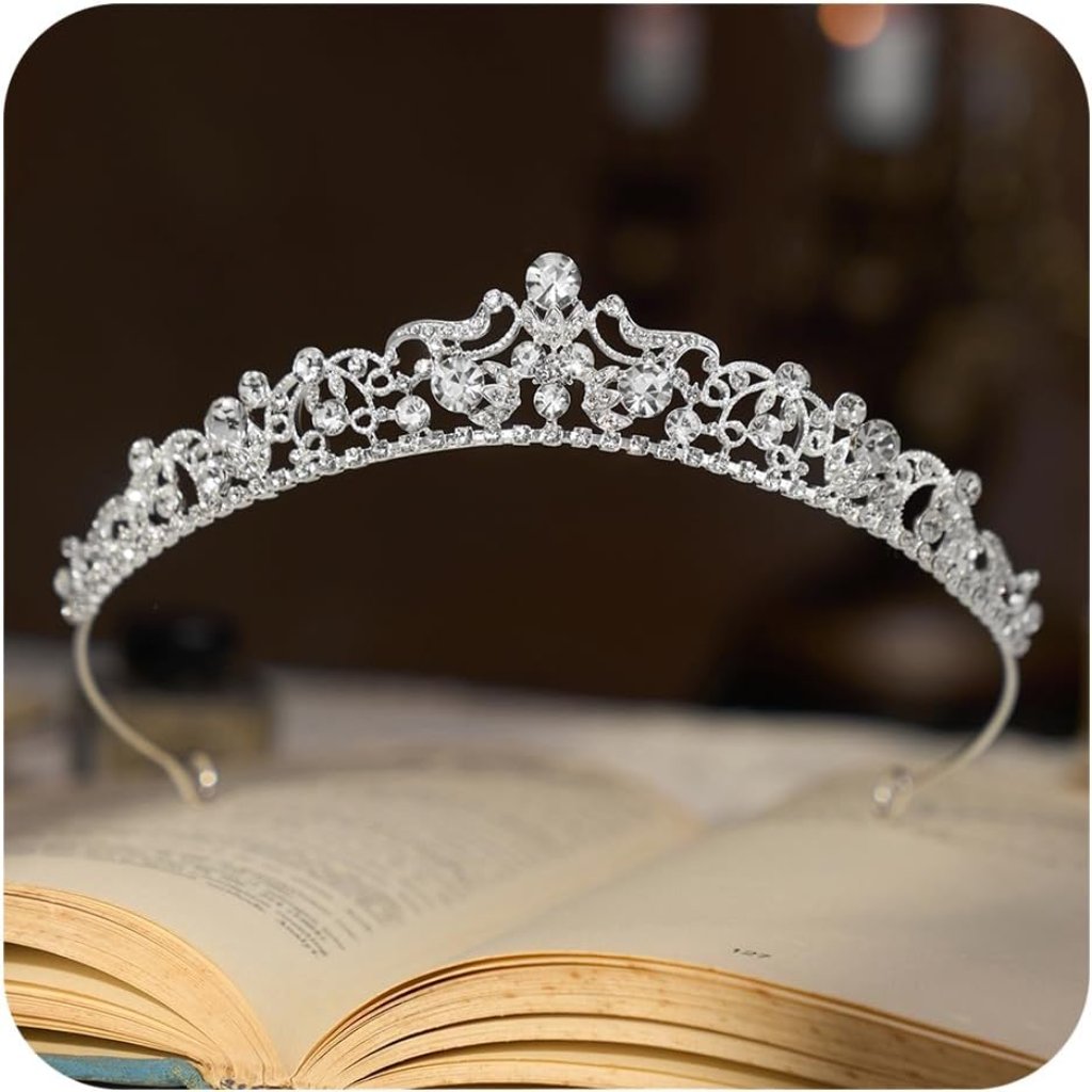 Wedding Tiaras And Crowns Rhinestone Bridal Crown Princess Tiara Headpieces For
